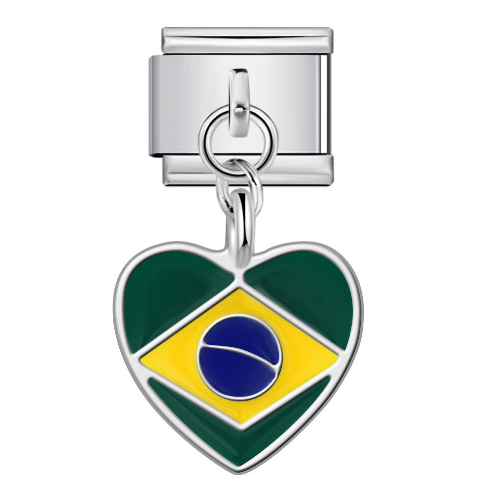 Heart Flag Pendant