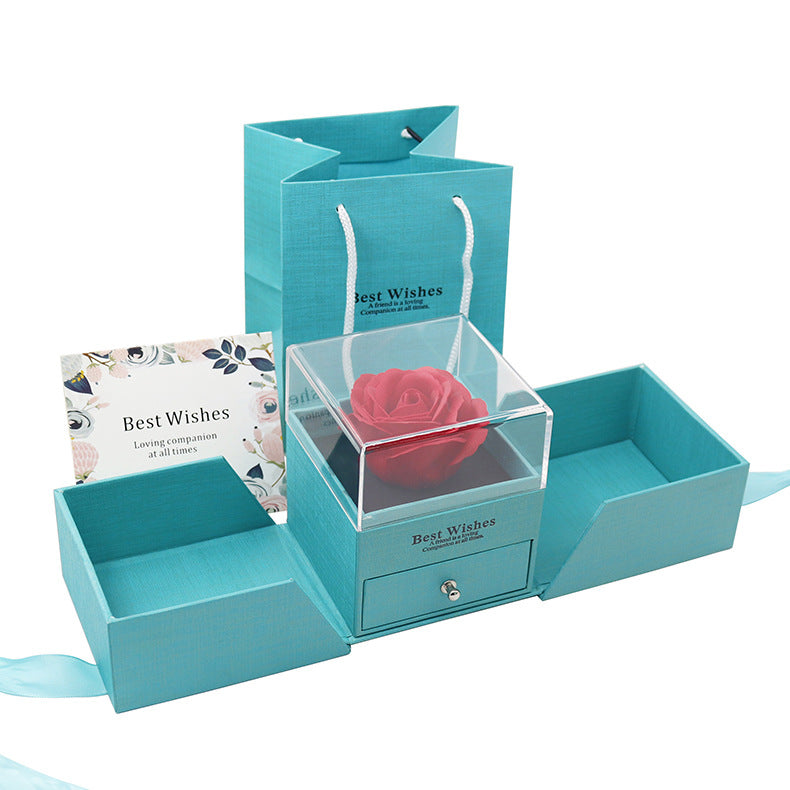 Double Door Eternal Rose Gift Box