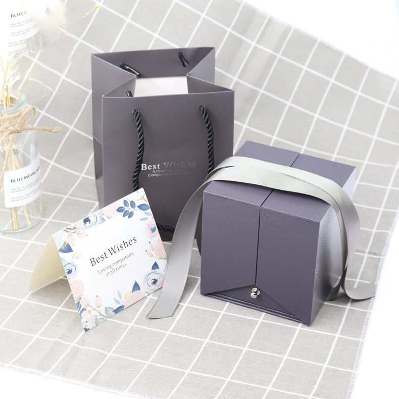 Double Door Eternal Rose Gift Box