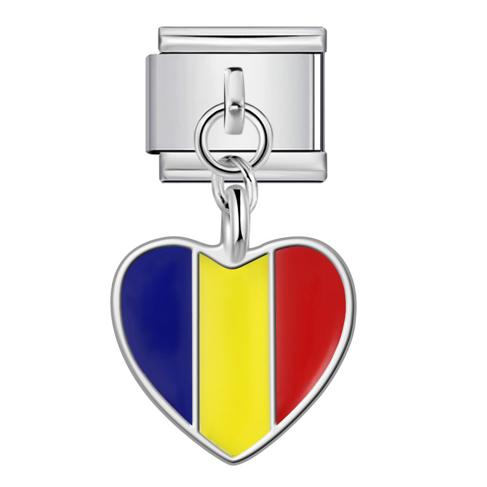 Heart Flag Pendant