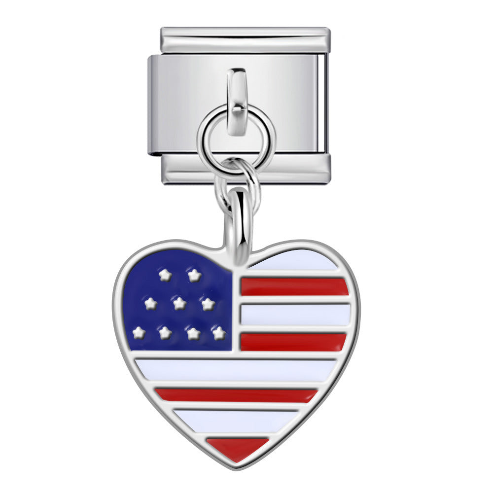 Heart Flag Pendant
