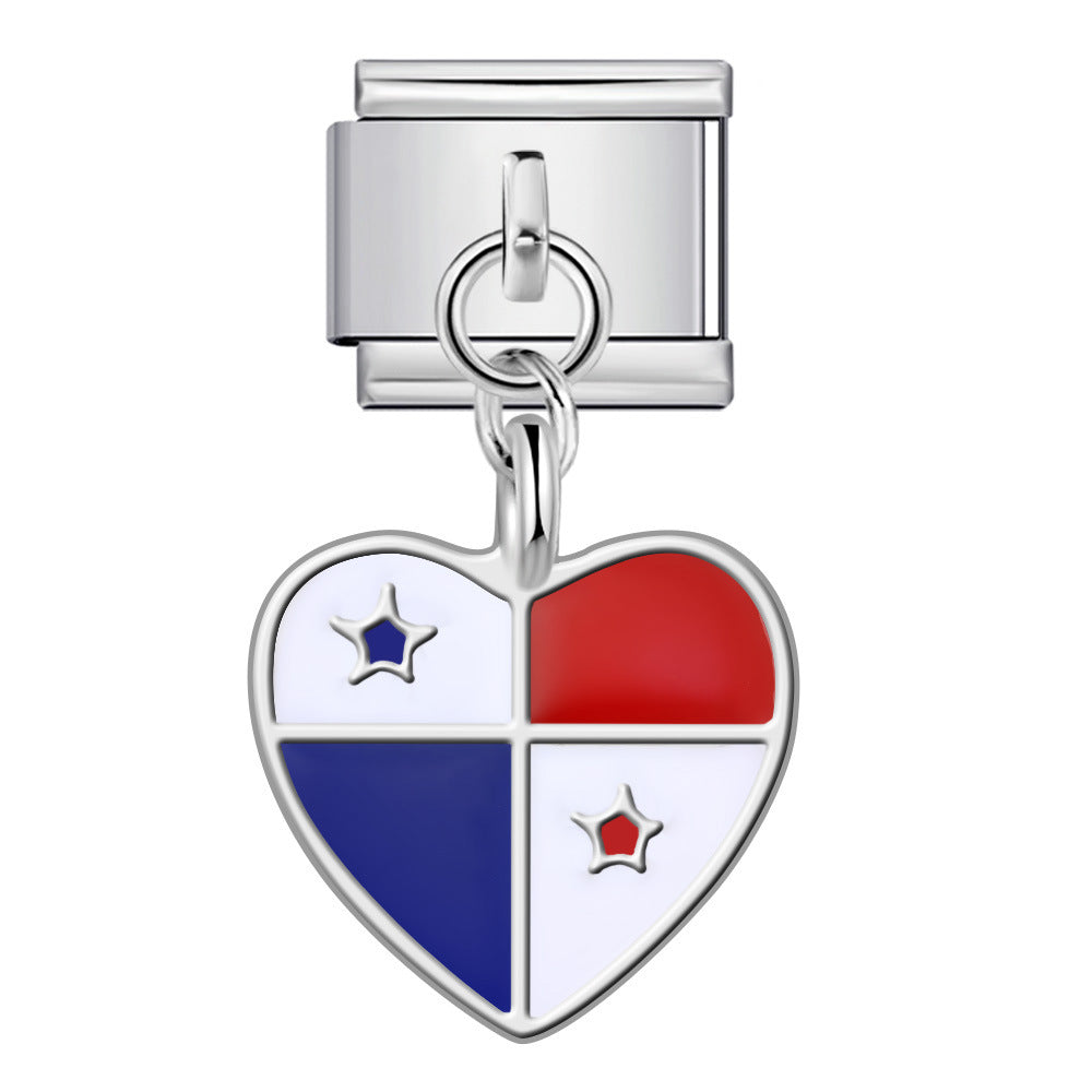 Heart Flag Pendant
