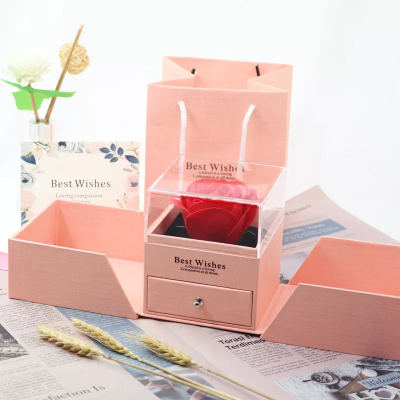 Double Door Eternal Rose Gift Box