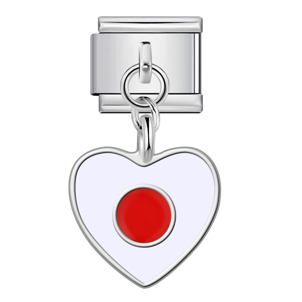 Heart Flag Pendant