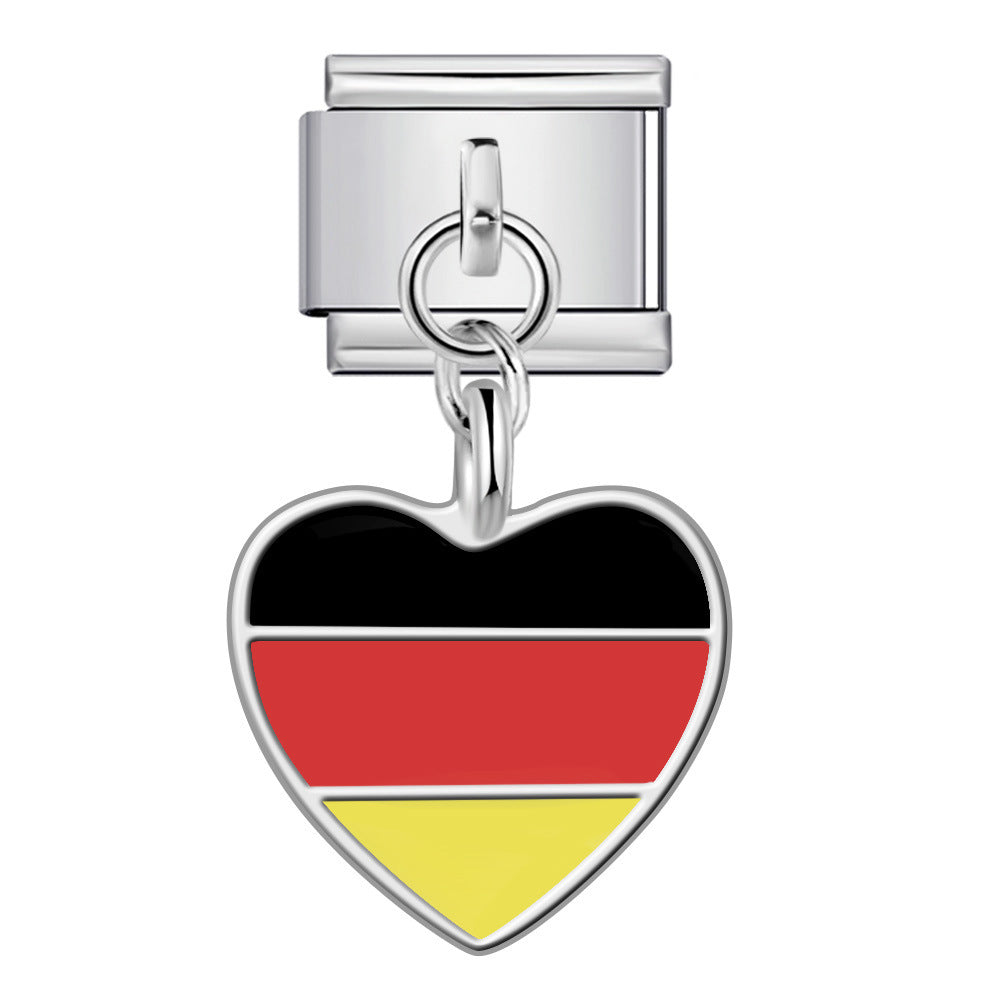 Heart Flag Pendant