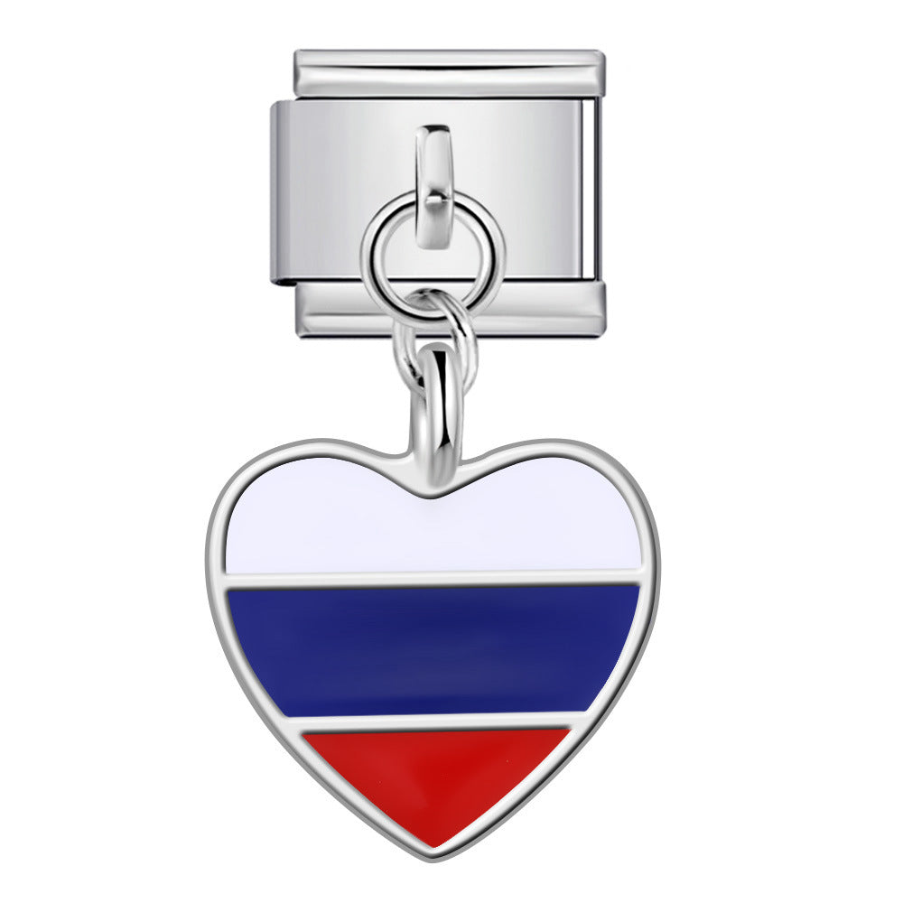 Heart Flag Pendant