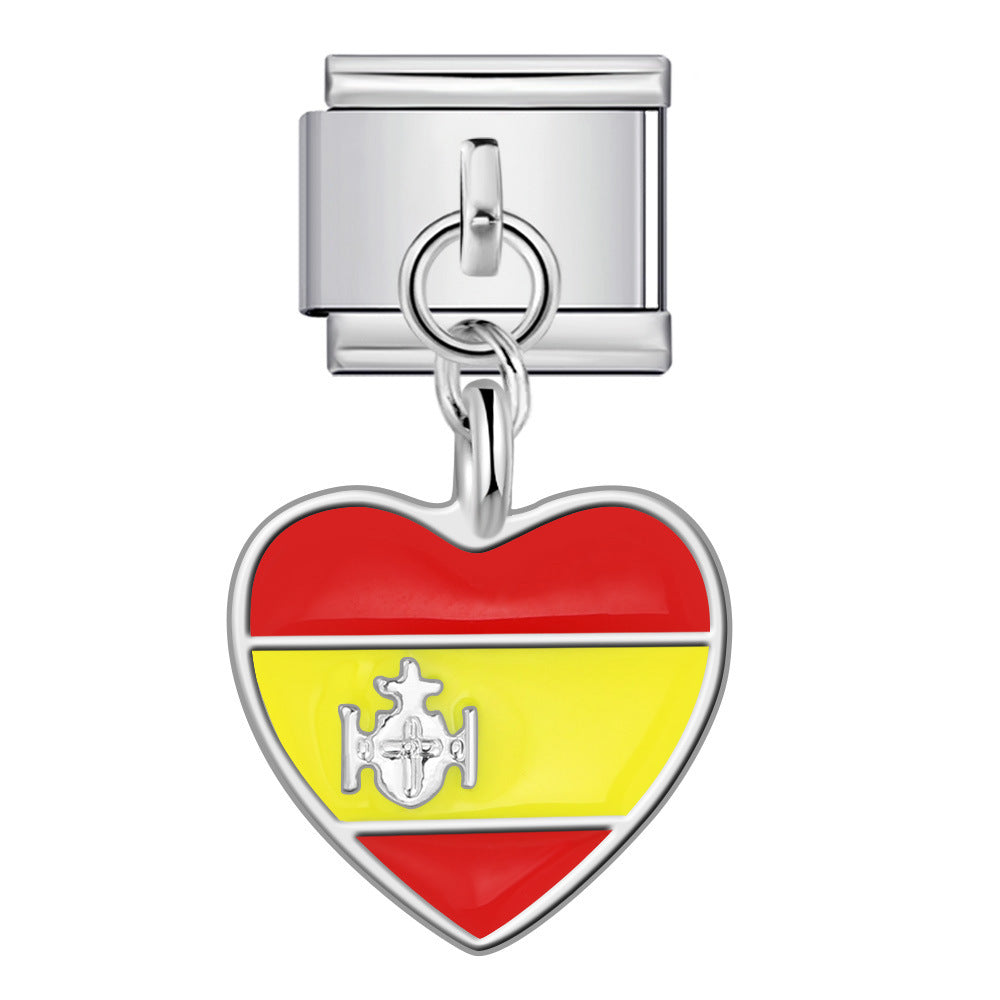 Heart Flag Pendant